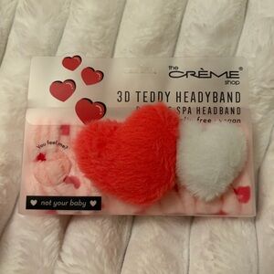 The Crème Shop 3D Teddy Hearts Headband
